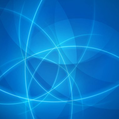 Yumuşak ışık mavi dalgalar satırları vektör arka plan.