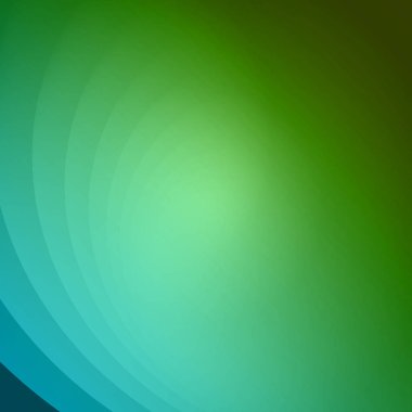 Yumuşak ışık mavi yeşil dalgaları satırları vektör arka plan.