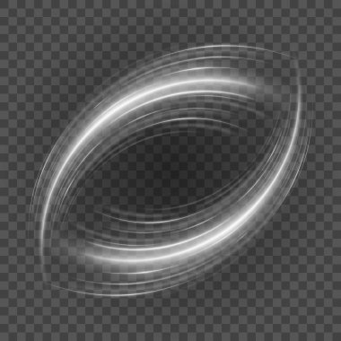 Saydam arka plan vektör çizim üzerinde yumuşak ışık gri çizgiler. 