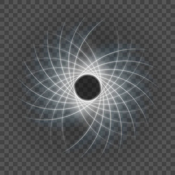 Mjuka ljus grå linjer på öppenhet bakgrund vektorillustration. — Stock vektor