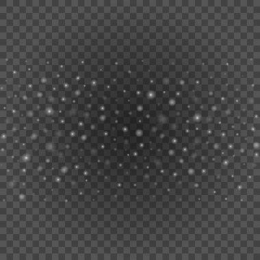 Saydam arka plan vektör çizim üzerinde bokeh açık gri parıldıyor.