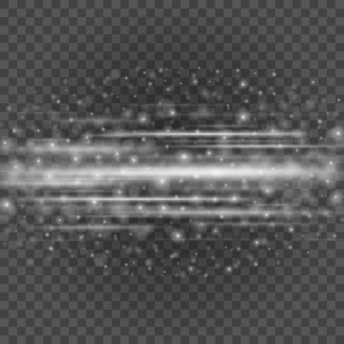 Saydam arka plan vektör çizim üzerinde bokeh açık gri parıldıyor.