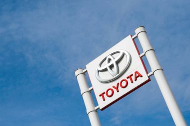 Vologda, Rusya Federasyonu 7 Haziran 2017 sonrası olduğunu Toyota arabalar Rusya