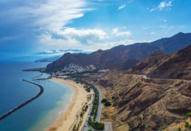 Beach Las Teresitas in Tenerife