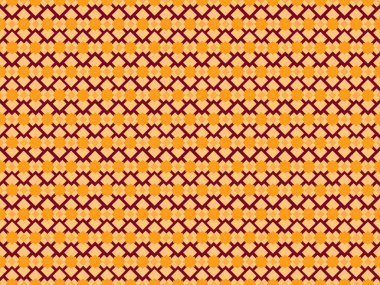 Sorunsuz bir renkli patte üzerinde farklı şekiller geometrik şekiller