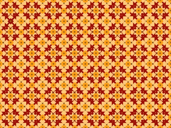 Sorunsuz bir renkli patte üzerinde farklı şekiller geometrik şekiller