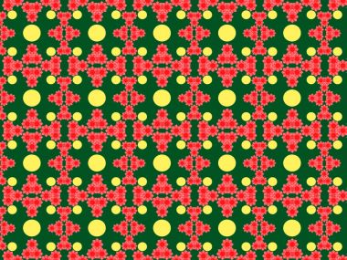 Farklı şekiller üzerinde sorunsuz bir rasgele ve geometrik şekiller