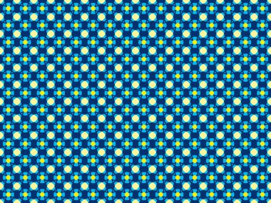 Seamless modeli üzerinde geometrik figürler rastgele renkli