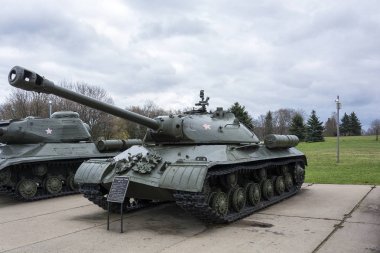 3 ağır tank Memorial karmaşık Kurgan Slavy (Minsk, Bel