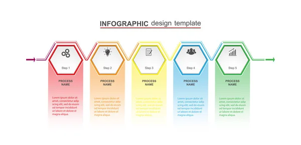 Business infographics for project design, strategy and business