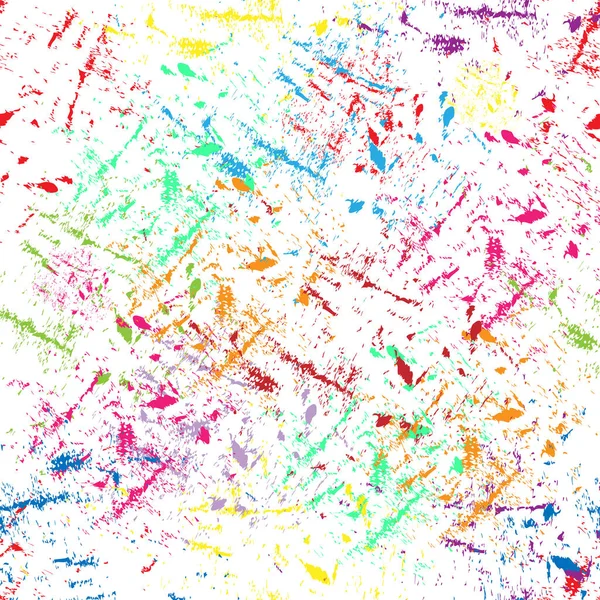 Απρόσκοπτη αφηρημένη φόντο με dabs χρωμάτων για textil — Διανυσματικό Αρχείο