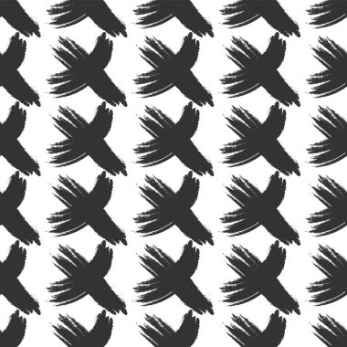 Paketleme için kesişen boya darbelerinin kusursuz arkaplanı 