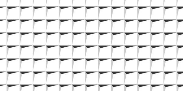 Nahtloser Hintergrund geometrischer dreidimensionaler Quadrate für p — Stockvektor