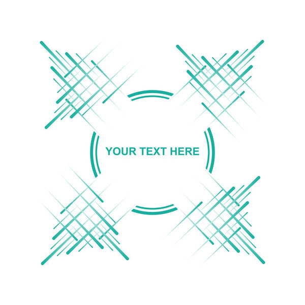 Абстрактный редактируемый фон с круговым и диагональным пересекающимися лучами
.