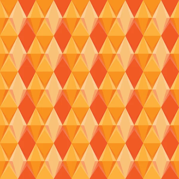 Naadloos geometrisch patroon van driehoek en ruit voor backgroun — Stockvector