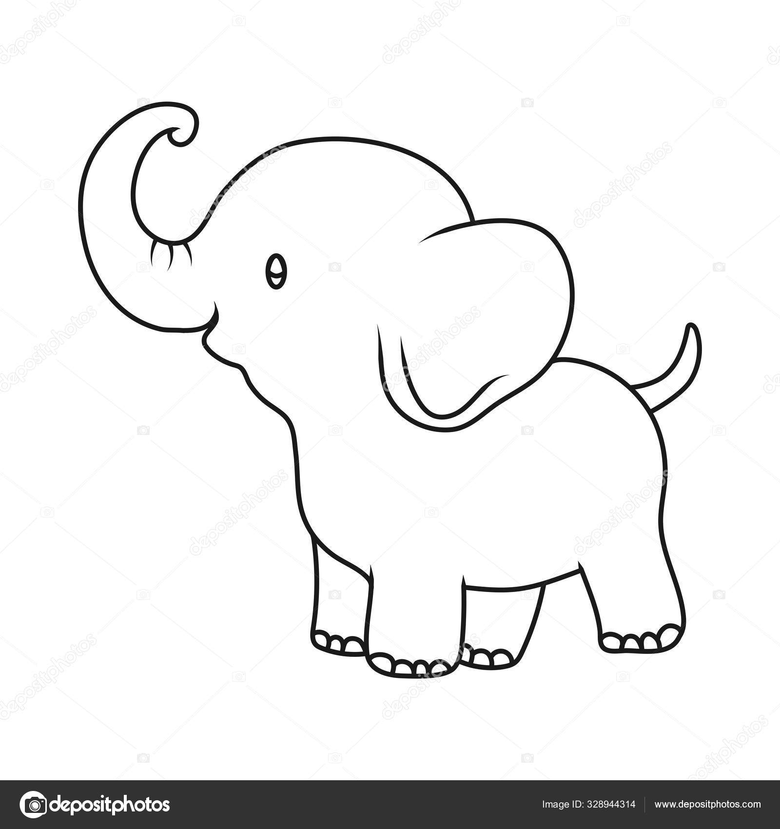 Elephant (Indian/Asian) Drawing Lesson