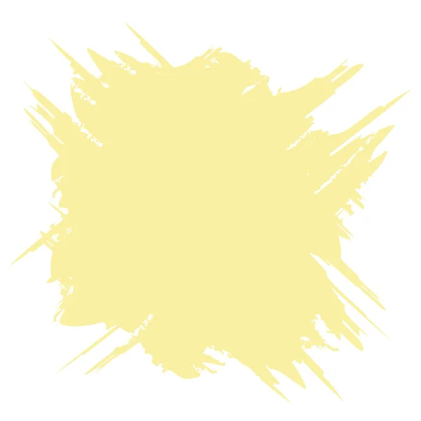 Fond vectoriel sous forme de traits de peinture isolés sur un blanc — Image vectorielle