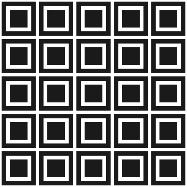 Seamless vector geometric stock pattern of squares of different — Stockový vektor