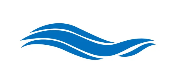 Patrón Marino Estilizado Emoción Del Mar Logotipo Onda Agua Abstracta — Archivo Imágenes Vectoriales