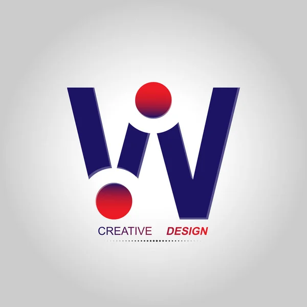 Stilisierter Buchstabe Vektorbild Für Logo Website Und App — Stockvektor