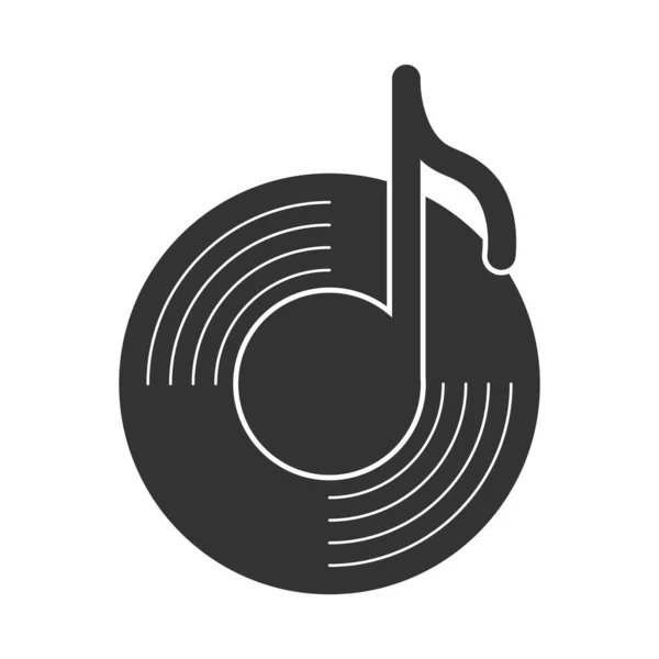Vector Musik Player Symbol Für Webseiten Apps Und Logos Hinweis — Stockvektor