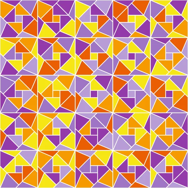 Patrón Vector Geométrico Sin Costuras Colores Modernos Formas Geométricas Stock — Archivo Imágenes Vectoriales