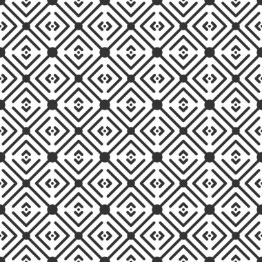 Tekstil, kumaş, ambalaj, arka plan, paneller ve afişlerin tasarımı ve dekorasyonu için vektörsüz geometrik desen