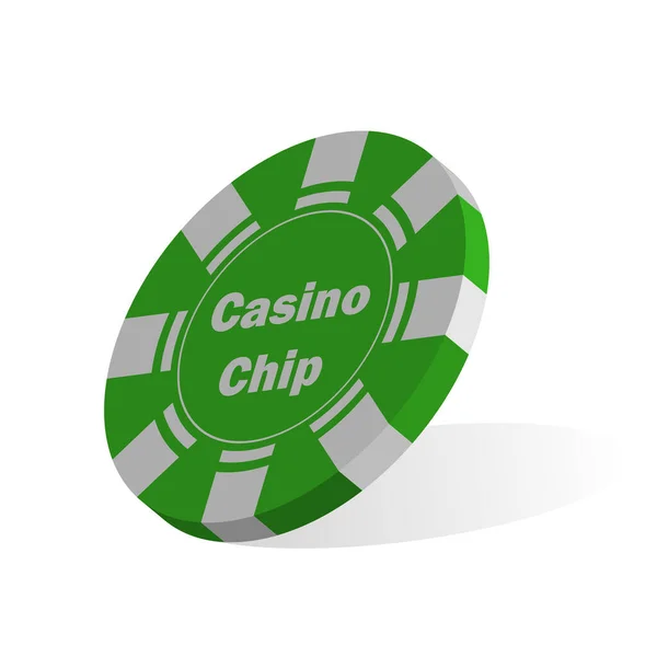 Característica Del Casino Ilustración Volumen Vectorial Para Tema Desig — Vector de stock