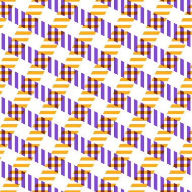 Doku, tekstil, ambalaj tasarımı ve dekorasyon için soyut renk vektörsüz desen