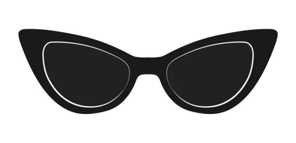 Gafas Sol Ilustración Vectorial Aislada Sobre Fondo Blanco Para Diseño — Vector de stock