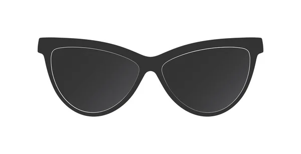 Gafas Sol Ilustración Vectorial Aislada Sobre Fondo Blanco Para Diseño — Vector de stock
