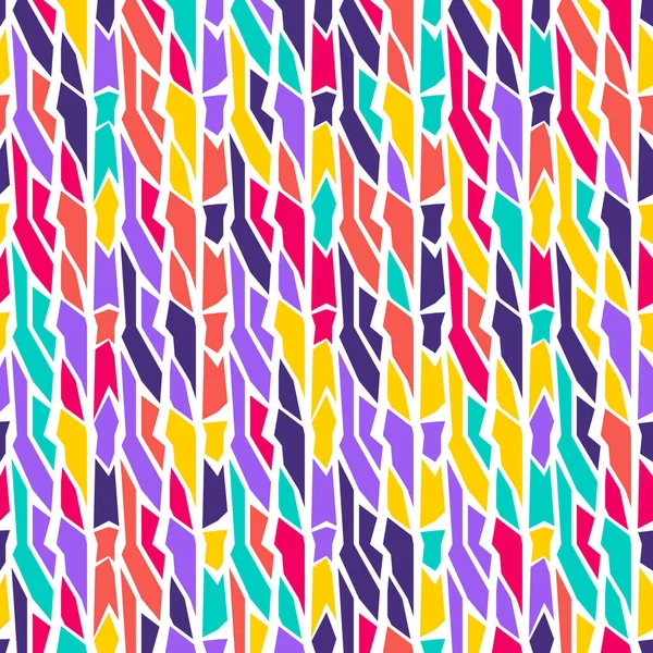 Abstrakcyjny Wektor Kolorów Bezszwowy Wzór Dla Tekstury Tkaniny Projekt Opakowania — Wektor stockowy