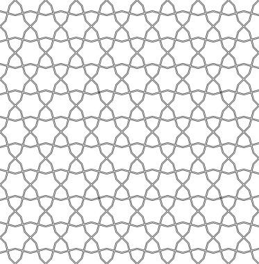 Geometrik Arapça seamless modeli.