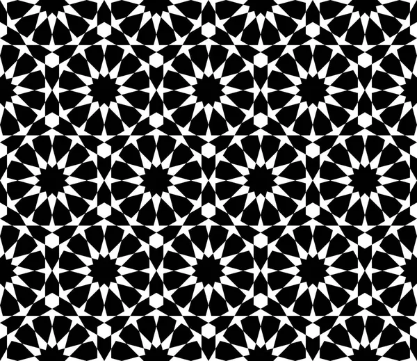 Geometric arabic seamless pattern. — Stock Vector