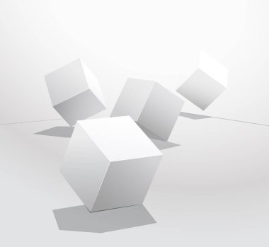 beyaz arkaplan üzerindeki kutu.