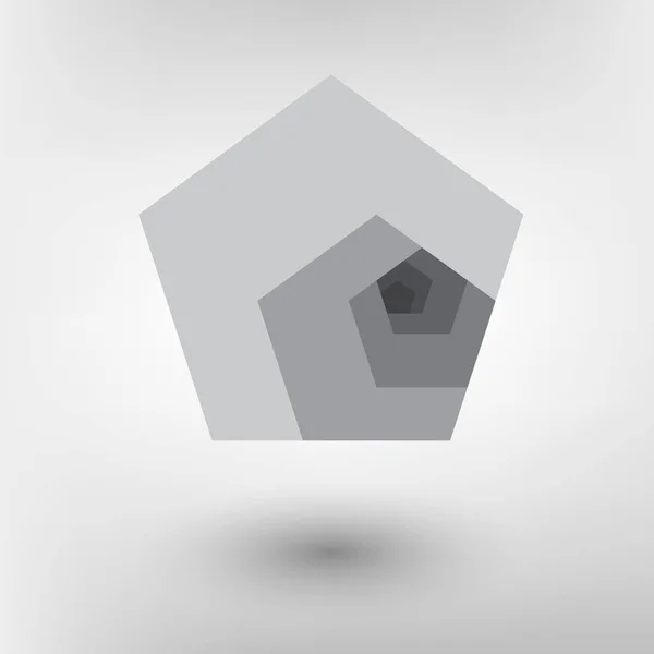 Minimalistic style design Golden ratio. Futuristic design. Geometric shapes Vector Graphics