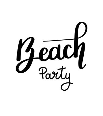 Yaz teklif. Tatil tebrik kartları için el yazısı. Elle çizilmiş şekil. Yazı el yazısı. El yazı çekilmiş. Yaz kartı tasarım öğeleri. 10 eps vektör.