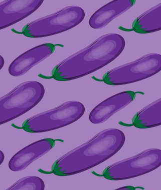 Patlıcan desen. Arka planlar, duvar kağıtları, ambalaj kağıdı, tekstil