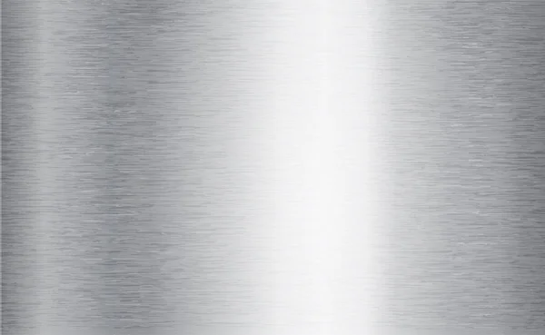 Metalen abstracte technische achtergrond. Aluminium met gepolijst, geborsteld textuur, chrome, zilver, staal, voor ontwerpen, web, prenten, affiches, achtergronden, interfaces. Vectorillustratie — Stockvector