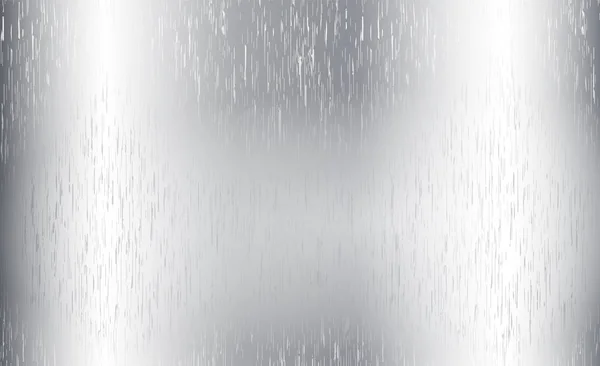 Fondo de tecnología abstracta de metal. Aluminio con textura pulida y cepillada. Ilustración vectorial de metal gris, fondo de textura de acero inoxidable con luz de reflexión . — Vector de stock