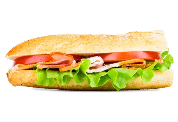 Sandwich con tomate y tocino — Foto de Stock