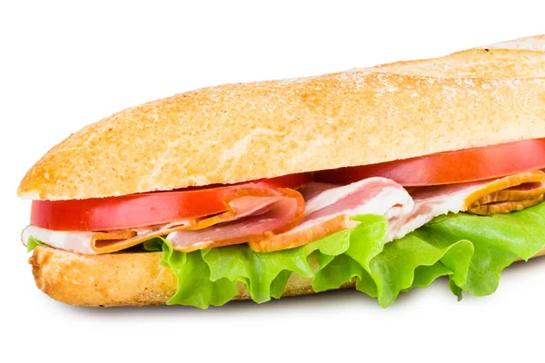 Sandwich con tomate y tocino — Foto de Stock