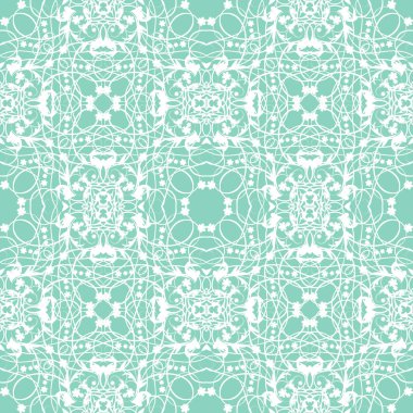 Ajur elemanları 1 ile Dikişsiz tek renkli desen