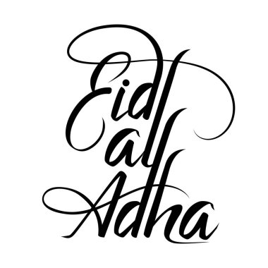 Tebrik kartı tasarımı için bayram harfi.