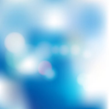 Bokeh etkisi ile defocused ışık