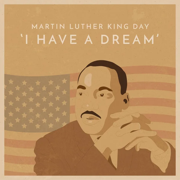 День Молодшого Мартіна Лютера Кінга — стокове фото