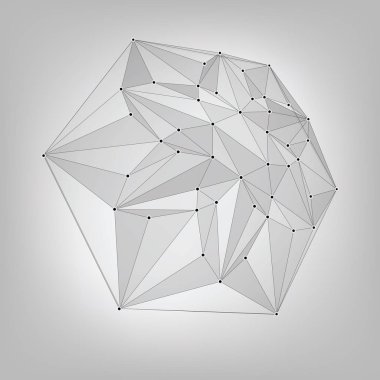 Geometrik soyut doku arka plan