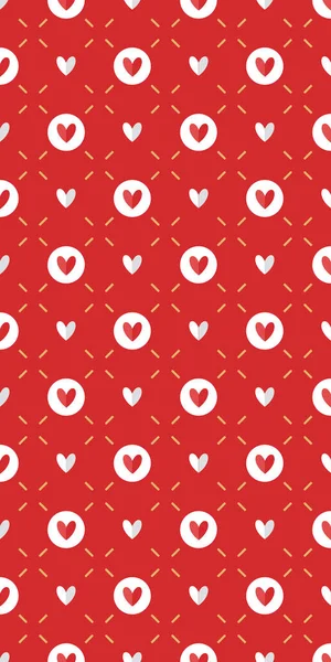 День Святого Валентина. Красные сердца — стоковое фото