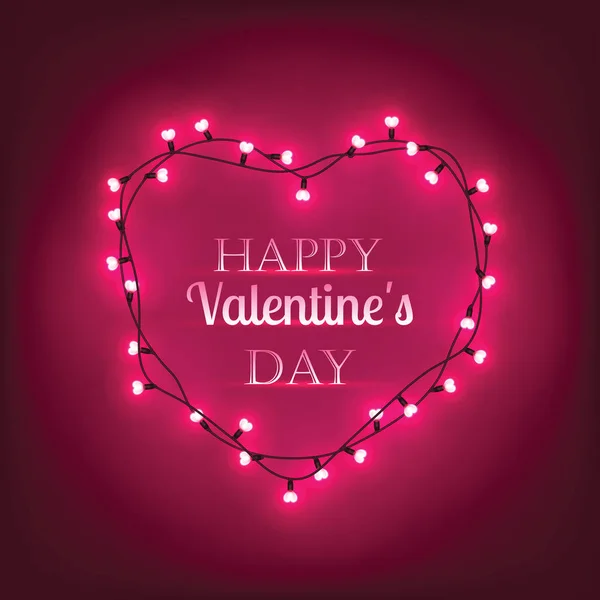 Valentinstag. rote Herzen — Stockfoto