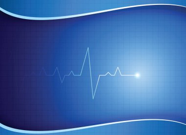 Tıbbi soyut geometrik arka plan. Broşür tasarım şablonu